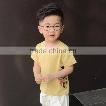 S17371A New Fashion Boy Printed T Shirt Casual Boys T Shirt photo-3
