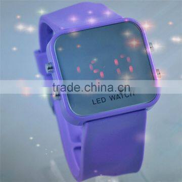 New Fashion LED Watch Silicone Casual Watch For Boys and Girls photo-2