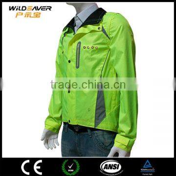 Rain Jacket Waterproof Breathable Jersey hi Vis Work Shirt photo-3
