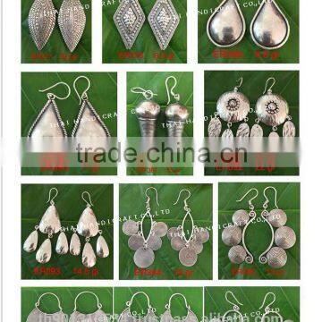 New Thai Karen Silver Earring Jewelry 925 Sterling Silver