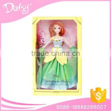 Wholesale Customize Nice Bjd Flying Fairy Princess Dress Display Plastic Barbiee Doll photo-2