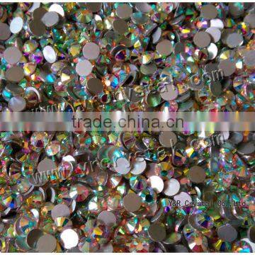 SS20 Crystal AB Flat Back Bling Nail Rhinestone photo-5