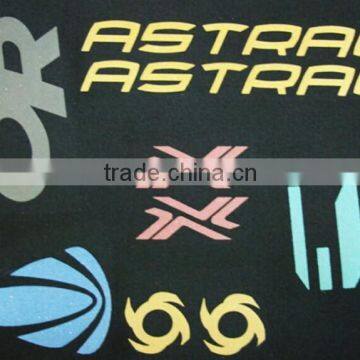 t-shirt heat transfer colorful logo material reflective printing film