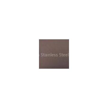 Mirror Finish Ti-bronze LIC and PVD Coating Colored 316, 430 Stainless Steel Sheet