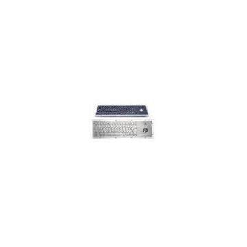 Dust-proof 103 keys black industrial metal keyboard with number keypad MKB-FN103A-TP-B