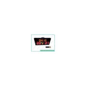 Red Green Yellow Portable Electronic Scoreboard , Sports Scoreboard 60 X 30cm