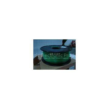 Green biodegradable 3d printer filament pla 1.75mm or ABS , HIPS , PC materials