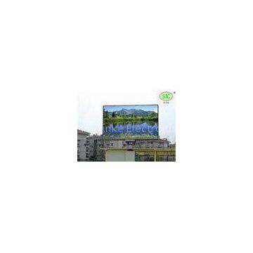 Advertising Full Color Outdoor Rental LED Display  P10 , 1R1G1B SMD 3 in 1