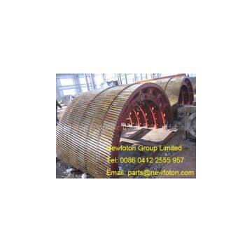 Girth gear of rotary kiln