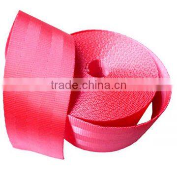 Polyester webbing for baby safety belt