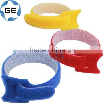 Adjustable Hook and Loop Strap Colorful Back to Back Customizable Self-gripping Double Side Hook and Loop Cable Tie Fastener photo-4
