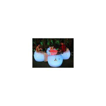 Lightweight Illuminated Flashing Bar Chairs , 4400mAh LED Lighting Furniture