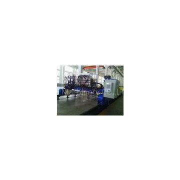 CNC Flame Cutting Machine multiply torches, Tank Welding Machine