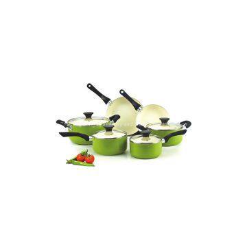Sell 10 Pieces Pressed Aluminum Cookware Set