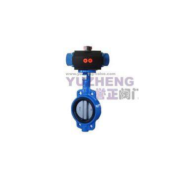 Butterfly Valve With Pneumatic Actuator