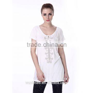 Popular Design Superior Stylish Cotton t Shirts for Women photo-4