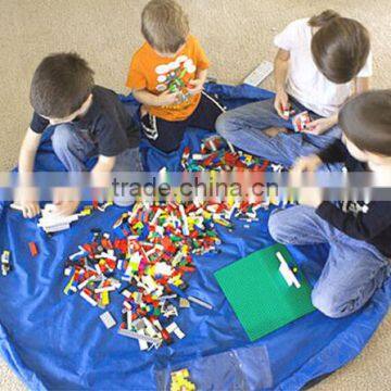 Factory Supplier Kids Lego Play Mat Organizer, Toy Storage Bag photo-3