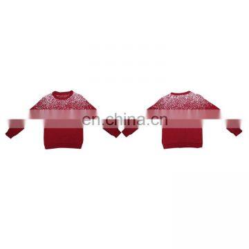 2017 Wholesale Nice Custom Winter Child Design Knitted Mongolian Cashmere Kid Sweater for Boys photo-3
