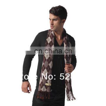 Custom Latest Italy Scarves Design Mens Bamboo Scarf