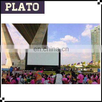 30ft giant inflatable movie screen open air cinema screen for film festival