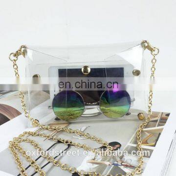 Transparent jelly bag pinkycolor shoulder bag for women wholesale