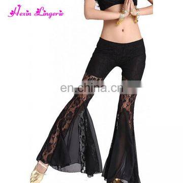 wholesale women black Bell-bottoms leggings printed sexy yoga pants