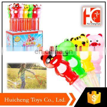 new best price kids outdoor toys 38cm cartoon animal sword bubble maker for wholesale