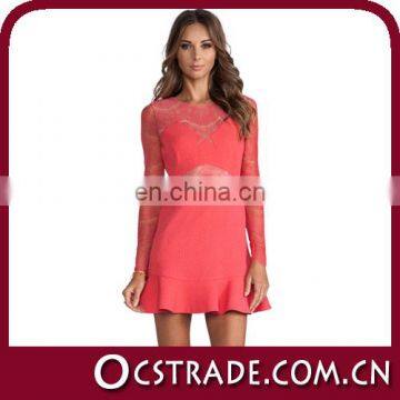 2014 Newly Lace Boutique Women Clothing Wholesale Bandage Dress.