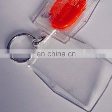 Strange Promotion Plastic Key Chain to Hold Condom photo-5