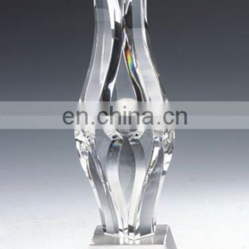 crystal glass awards trophy for souvenirs