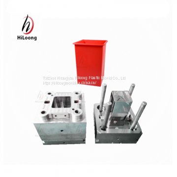 injection plastic garbage can mould manufacturing taizhou mould maker