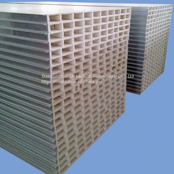 MgO Grid Sandwich Material Light Coated Steel Sandwich Panels for Clean Room Walls and Ceilings Constructing