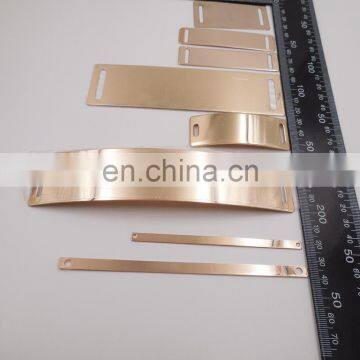 metal buckle for dress fashion buckle for lady belt gold ribbon slider apparel accessories for lady shoe buckle