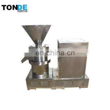 Промышленная машина для производства пюре из арахиса с большим объемом. Мешалка арахиса. Мельница для орехов