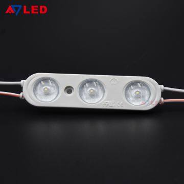 Adled Light viscom exhibition most popular 2.5w 3lens injection led module for light box