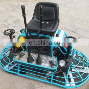 HW concrete power trowel with ride on seat