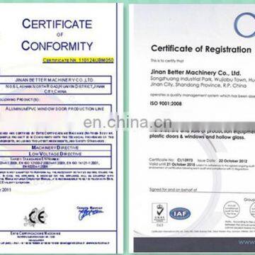 Steel Lining Screw Fix UPVC Window Machine photo-6