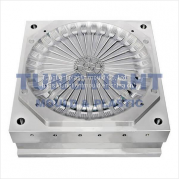 China high quality plastic disposable thin wall fork mould