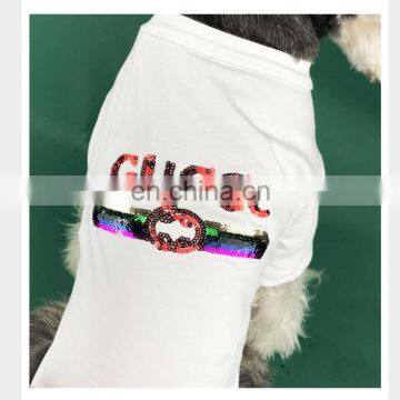 Dog Cat Clothes Summer Spring Thin Breathable T-shirt Pet Shirt Clothing Teddy Dog Schnauzer Pomeranian Corgi photo-5