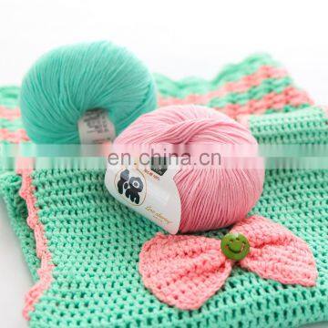 2019 China Factory Price 100% Cotton Baby Knitting Yarn for Hand Knitting photo-7