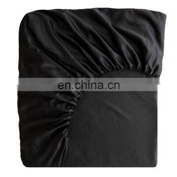 Cheap Luxury Solid Color 100% Microfiber Waterproof Soft Queen Size Bed Cover Bedroom Sheet Set photo-5