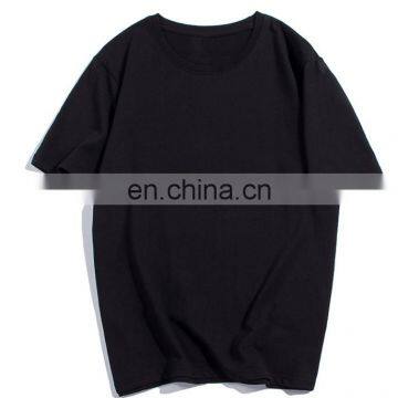 Custom Logo Printed Embroidery Oversized Unisex Mens Womens Plain Blank Cotton Crew Neck T-shirts photo-2