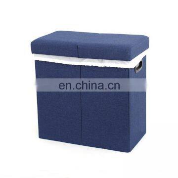 RTS House Wear Laundry Basket / Foldable Hamper With Handles and Removable Liners photo-4