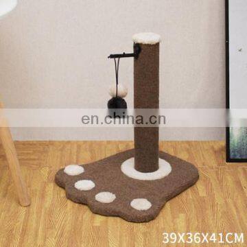 Wholesale Design Modern Castle Climb Scratch Scratcher Condo Wood Cat Furniture Tower Pet Cat Tree photo-3
