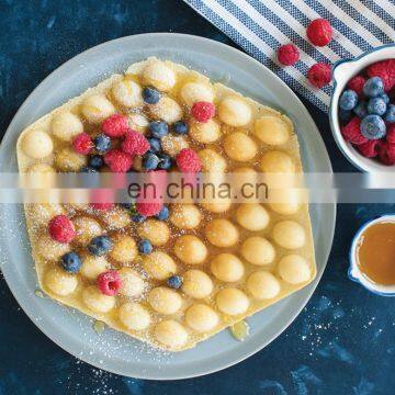 Commercial Industrial Hong Kong Mini Sandwich Making Ice Cream Bubble Waffle Maker Puff Egg Waffle Machine photo-3