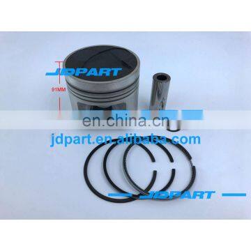 V3300 Piston 91mm With Piston Ring For Kubota