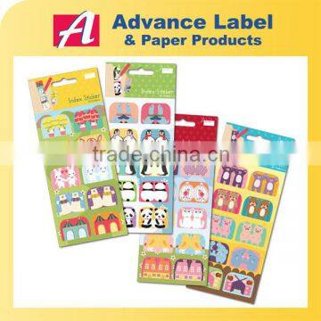 Office Animal Writable Index tabs label Bookmark sticker
