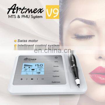 Digital Permanent Makeup Machine Artmex V9 Micro Needle Derma Pen At Cosmetic 11 Speed photo-2
