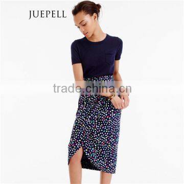 Floral Print Pencial Women Skirt