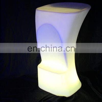 Modern Design Night Bar Light up Led Bar Chairs Stool for Pub photo-2